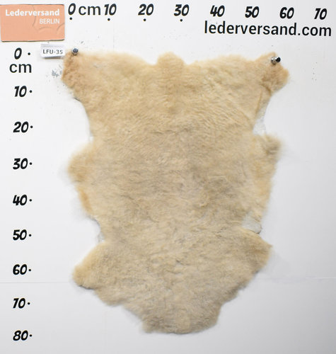 geschorenes Lammfell Schaffell aus Siebenbürgen