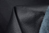 Ital. Rindsleder Nappa 1,2-1,4 mm in Wunschgröße Farbe schwarz Möbelleder Dickleder #w002