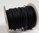 Büffelleder Lederschnur endlos rund schwarz 1,6 mm Lederband von der Rolle vegetabile Gerbung