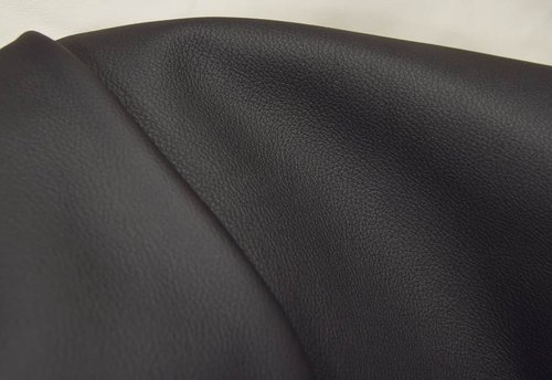 Rindsleder Autoleder schwarz 1,0-1,2 mm Lederhaut Lederstück Leder #wr271