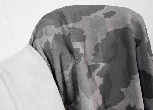 "Military smoke"  Camouflage-Leder aus Italien 1,0-1,2 mm für Taschen, Bekleidung etc. #ml103