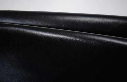 Ital. Taschenleder "Toulouse" shiny dark brown braun 1,1-1,3 mm Kalbsleder Nappa #4111