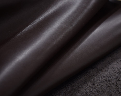 Taschenleder "Vancouver" marone-braun 1,1-1,3 mm Boxcalf-Leder Glattleder #tvm