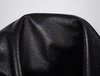 Lammleder Nappa in Peccary-Leder-Optik soft schwarz 0,6-0,8 mm Lederhaut Leder #l186
