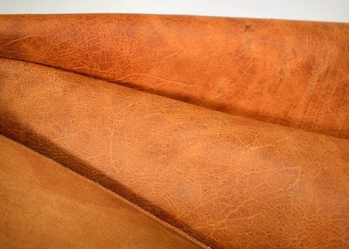 Taschenleder "Arizona" naturale (natur-braun) 1,3-1,5 mm Used-Look-Leder #azn