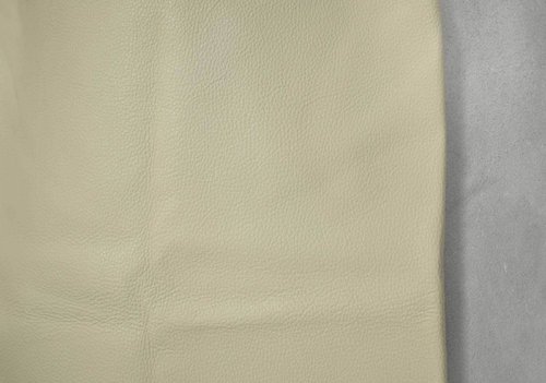 Rindsleder Nappa hell-beige 1,3-1,5 mm Lederstück Leder #w971
