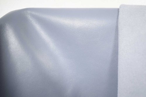 Taschenleder Glattleder "Plurette" Kalbsleder grau 1,1-1,3 mm #n808