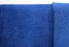 Ziegenleder Samtziege "Lara" Velours ocean blue (blau) 0,8-1,0 mm Lederhaut #5405