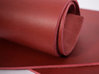 Blankleder "Dosset" Sattlerleder  Lederstücke oxblood (rot) 2,0-2,4 mm vegetabil gegerbt #dox20r
