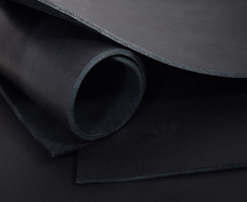Blankleder "Dosset" Sattlerleder  Lederstücke schwarz 2,0-2,4 mm vegetabil gegerbt #dos20r