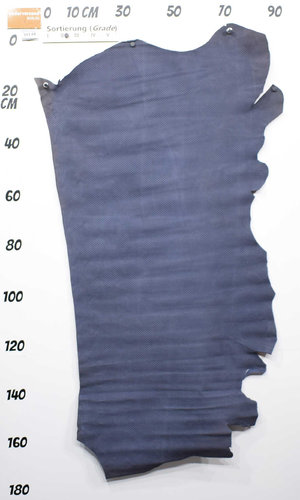 Taschenleder Kalbsleder "Miller" marine (blau) 1,3-1,5 mm Einzelstück #29148