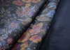 Ital. Taschenleder "Spring" Kalbsleder buntes Mosaik Blumen-Muster 1,3-1,5 mm #tl06