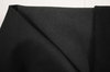 Lammleder Nubuk soft matt-schwarz 0,5-0,7 mm #l247
