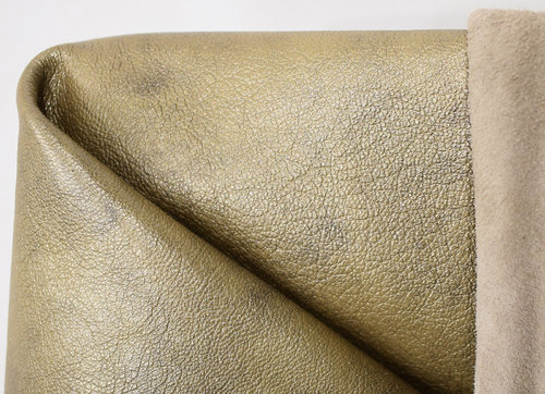 Ziegenleder Taschenleder glatt Borgogna Metallic sabbia 1,0-1,2 mm #5900