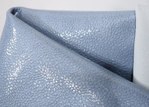 Taschenleder "Sina" soft Kalbsleder sky (blau) 1,2-1,4 mm Lackleder #lx15