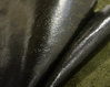 Echtes Steinbeißer Fischleder moor-grün 0,5-0,7 mm #f449