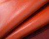 Taschenleder Gürtelleder Spaltleder glatt hagebutten-rot 1,4-1,6 mm #tw38