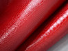 Taschenleder Gürtelleder Kroko-Optik "Manila" lipstick (rot) 1,6-2,0 mm #tw60