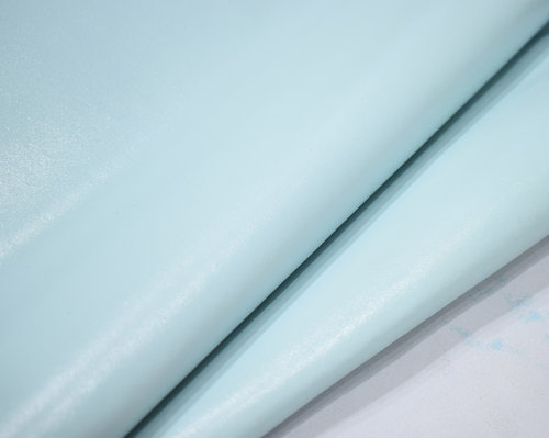 Taschenleder Gürtelleder Spaltleder glatt pastell-blau 0,6-0,9 mm #tw70