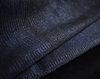 Taschenleder soft "Tejus Rachel" Eidechsen-Optik notte (schwarz-blau) metallic 1,0-1,2 mm #tk56