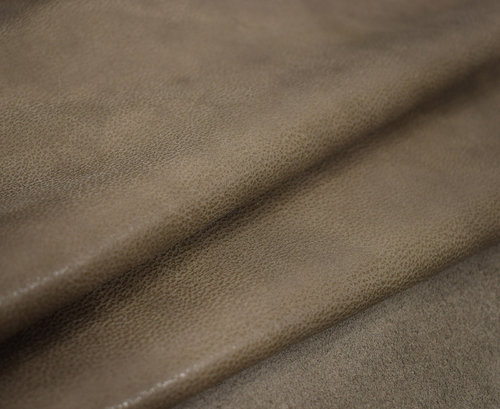 Taschenleder Kalbsleder glatt soft "Santiago" taupe 1,0-1,2 mm #tk82