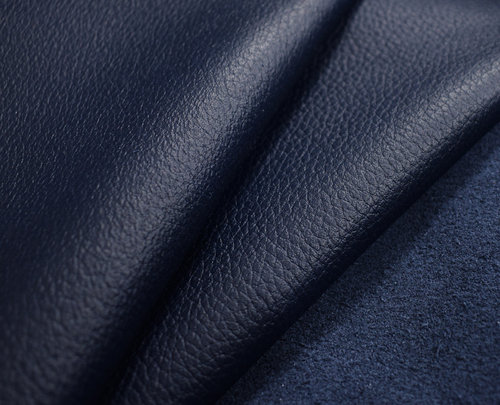Sonderposten Elchleder Nappa soft blau shiny 1,2-1,6 + 1,6-2,0 mm #e572