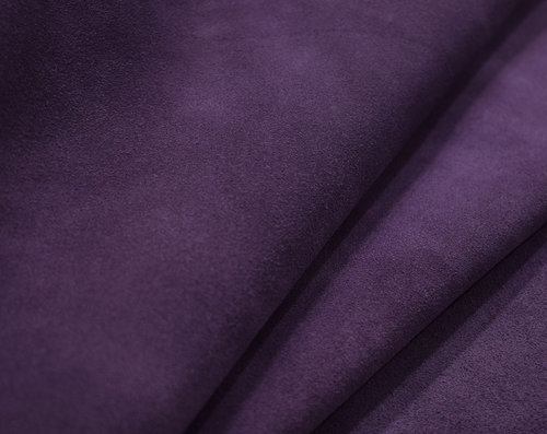 Spaltvelour Taschenleder soft Kalbsleder lila violett 1,4-1,6 mm Lederhaut Leder #tb36