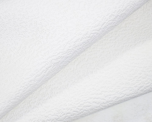 Ziegenleder Nappa Peccari-Prägung matt-weiß 0,6-0,8 mm Orig. DDR-Produktion Leder #d107