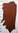 Taschenleder Kalbsleder Savana Nubuk siena-rot 1,4-1,6 mm #mx24