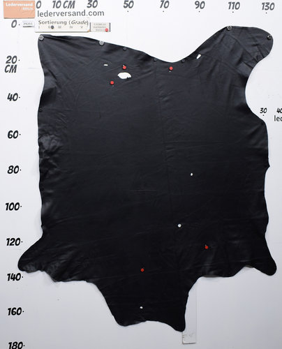 Elchleder Elchnappa schwarz 0,8-1,0 mm Einzelstück #29251