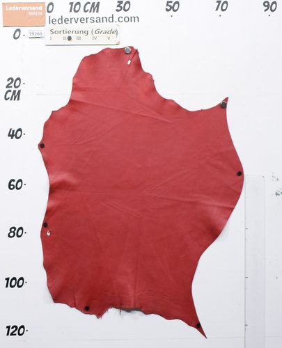Elchleder Elchnappa rot 1,0-1,2 mm Einzelstück #29260