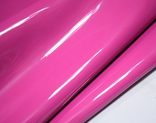 Taschenleder Kalbsleder Lackleder rosa 0,8-1,0 mm #4825