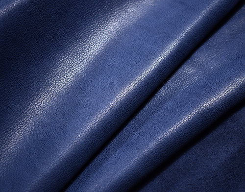 Taschenleder Kalbsleder "Nabuk Cuoio" soft ocean-blue (blau) 1,0-1,2 mm #4571
