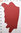 Autoleder von Boxmark glatt halbe Häute classic-rot 1,0-1,2 mm #a50