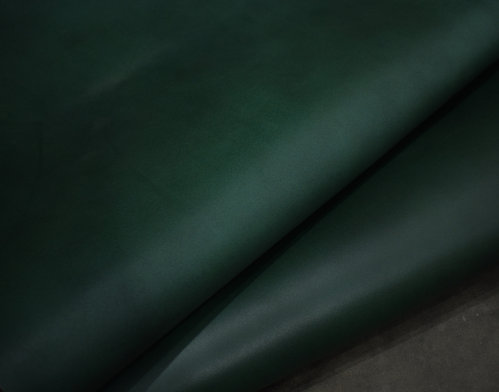 Sattlerleder Gürtelleder Dickleder dunkel-grün 2,4-2,8 mm  #mc27