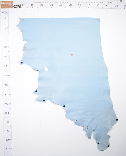 Rindsleder Taschenleder Classic Nappa baby-blau 1,0-1,2 mm Einzelstück #89116